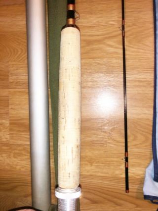 Vintage Orvis Fisher Graphite/Boron 9’ Fly Rod 6 - 7 In Tube 3