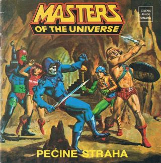 He - Man And Masters Of The Universe - Motu - Yugoslavia Vintage Book 80 