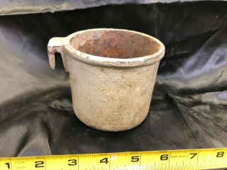 Vintage Bench Grinder Cast Iron Water Pot For Machinist Blacksmith Mechanic