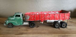 Vintage Hubley Toy Dump Truck