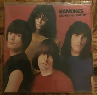 Ramones End Of The Century 1980 Vinyl Record Album Lp Vg,