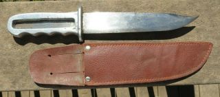 WW2 US ARMY MILITARY AUSTRALIAN THEATER MADE FIGHTING KNIFE 2