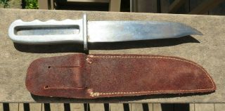 WW2 US ARMY MILITARY AUSTRALIAN THEATER MADE FIGHTING KNIFE 3