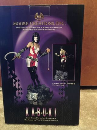Moore Creations Limited Edition Kabuki Statue