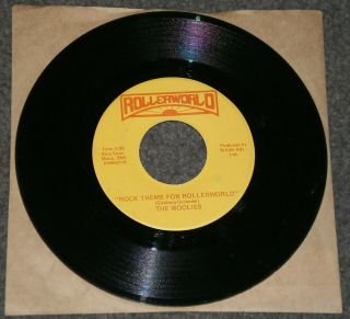The Woolies - Theme For Rollerworld Very Rare Garage & Raw Disco Boogie 45 7 " Hear