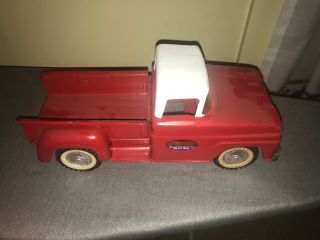 Vintage Red Tonka Stepside Pickup Truck Great Vintage 1950s 1960s Decor