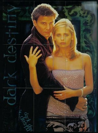 Buffy The Vampire Slayer Season 2 (1999) Complete " Dark Destiny " Chase Card Set