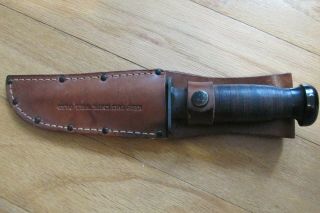 Early Wwii Us Army Air Corp/navy Pilots Knife (pre Usn Mk I)