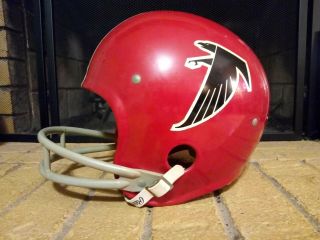 Vintage Retro Rawlings Atlanta Falcons Football Helmet Youth Size Large Hnfl - N