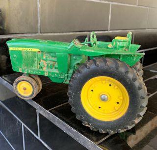 John Deer Tractor Vintage Diecast Metal Toy