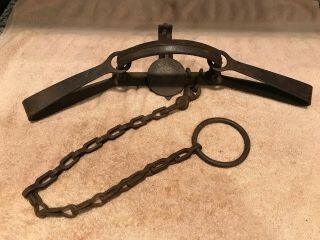 Vintage Newhouse 44 Double Long Spring Trap Trapping