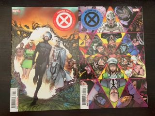 House Of X 1,  2 Cover A 1st Print Marvel 2019 Hickman Unread