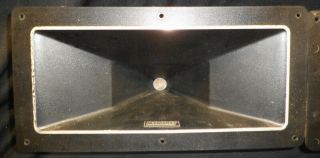 2 Vintage Altec Lansing Speakers Mantaray Constant Directivity Horns Model 14s