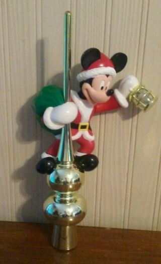 Vintage Mr.  Christmas Mickey Mouse Tree Topper