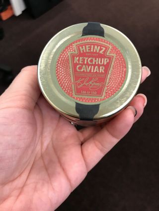 Heinz Ketchup Caviar 146 Of 150.  Limited Edition