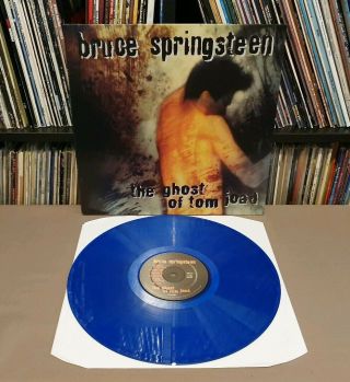 Bruce Springsteen The Ghost Of Tom Joad Vinyl L.  P Rare Blue Press A/b C 67484