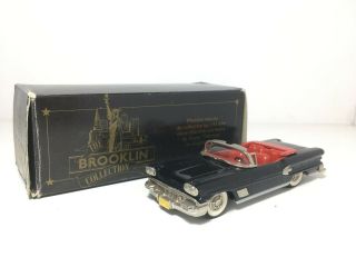 Brooklin Models 1/43 Brk 25 1958 Pontiac Bonneville Convertible Black Mib