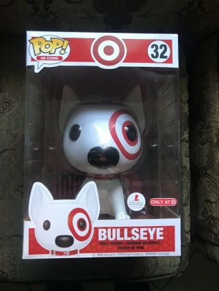 Bullseye 10 Inch Target Exclusive Ad Icon Funko Pop