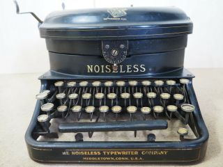 Antique Typewriter The Noiseless  Machine écrire Schreibmaschine 打字机
