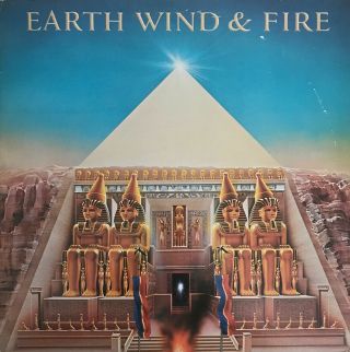 Earth Wind And Fire All ‘n All Lp Cbs Uk 1977 Exc,  Insert Fast Dispatch