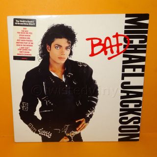 1987 Epic Michael Jackson - Bad 12 " Gatefold Lp Album Vinyl Record Rare
