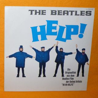 Vintage 1977 Emi Electrola The Beatles - Help Lp Album Vinyl Record Rare German