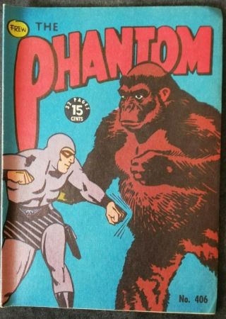 " Frew " The Phantom 406 - Silver Age Australian Edition (1969)
