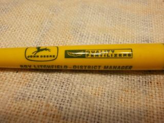 Vintage Advertising John Deere Quality Fertilizer Wingamatic Ball Point Pen