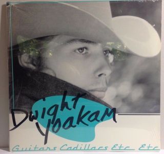 Dwight Yoakam 1984 Guitars,  Cadillacs,  Etc.  Etc.  Oak Label Vinyl Rare Ep