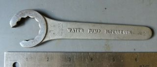 Vintage No.  8932 Williams 1 " Water Pump Superrench Wrench Chrome - Molybdenum Usa