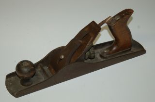 Vintage Shapleighs Hand Plane With A Smooth Sole 13 5/8 " X 2 1/2 "