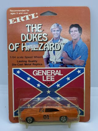Vintage Ertl 1981 The Dukes Of Hazzard General Lee 1:64 Scale Car