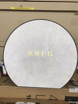 Extremely Rare Krug Hat Box/carrying Case.  Transport Your Champagne In Style