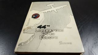 Wwii Us Army Air Corps 44th Bomb Group Liberators Over Europe History Unit Book