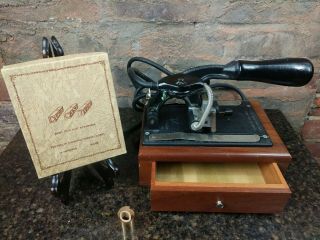 Vintage Franklin Mfg.  Hot Stamping Machine / Foil Imprinter