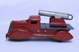 Vintage Marx Wyandotte Pressed Steel Cannon Truck 9 - 1/2 "