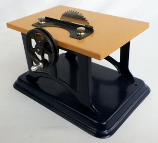 Vintage 1950’s Fleischmann Tin Table Saw Steam Engine Accessory Toy