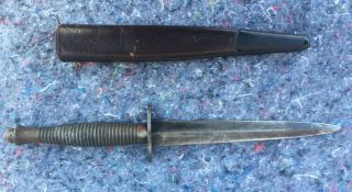 Wwii 3rd Pattern British Fairbairn - Sykes Dagger Knife