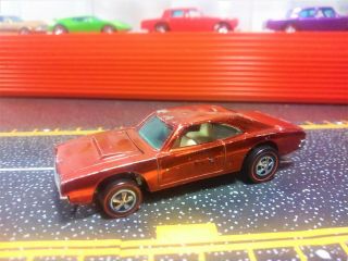 Hot Wheels 1968 Redlines Custom Dodge Charger - Made In The Usa