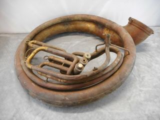 Vintage Sousaphone Brass Body