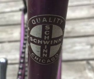Vintage Schwinn Bicycle Bike Stingray Fair Lady 1960S Chicago Schwinn 2