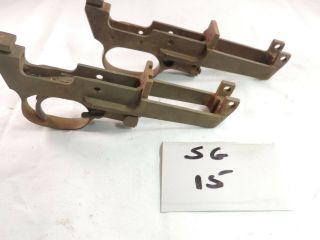 Two Saginaw Gear M1 Carbine Trigger Housing Stamped Sg