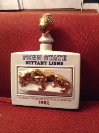 Penn State Nittany Lions 1982 Ncaa Football Champions Michter 