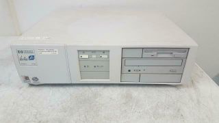 Vintage Hp Vectra Xm Pentium 166mhz 640k Ram Desktop Computer