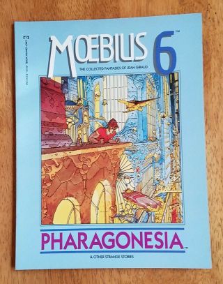 Moebius 6 Jean " Moebius " Giraud Epic Graphic Novel 1988 Un - Read Pharagonesia