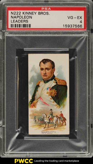 1889 N222 Kinney Leaders Napoleon Bonaparte Psa 4 Vgex (pwcc)