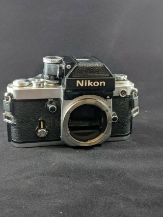 Vintage Nikon F2a Photomic 35mm Dp - 11 Slr Camera Body
