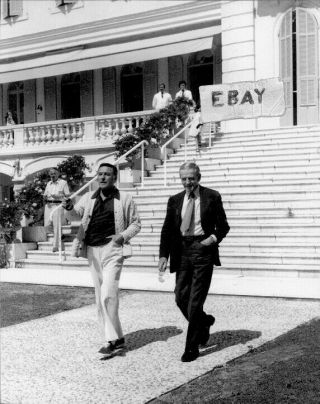 Gene Kelly & Fred Astaire Vintage Photo At Cannes Film Festival In 1976