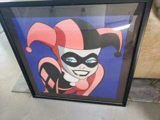 Warner Brothers Batman Limited Edtion Lithograph Harley Quinn