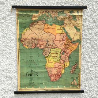 Africa & Southern Europe Map 1926 - Bacon 